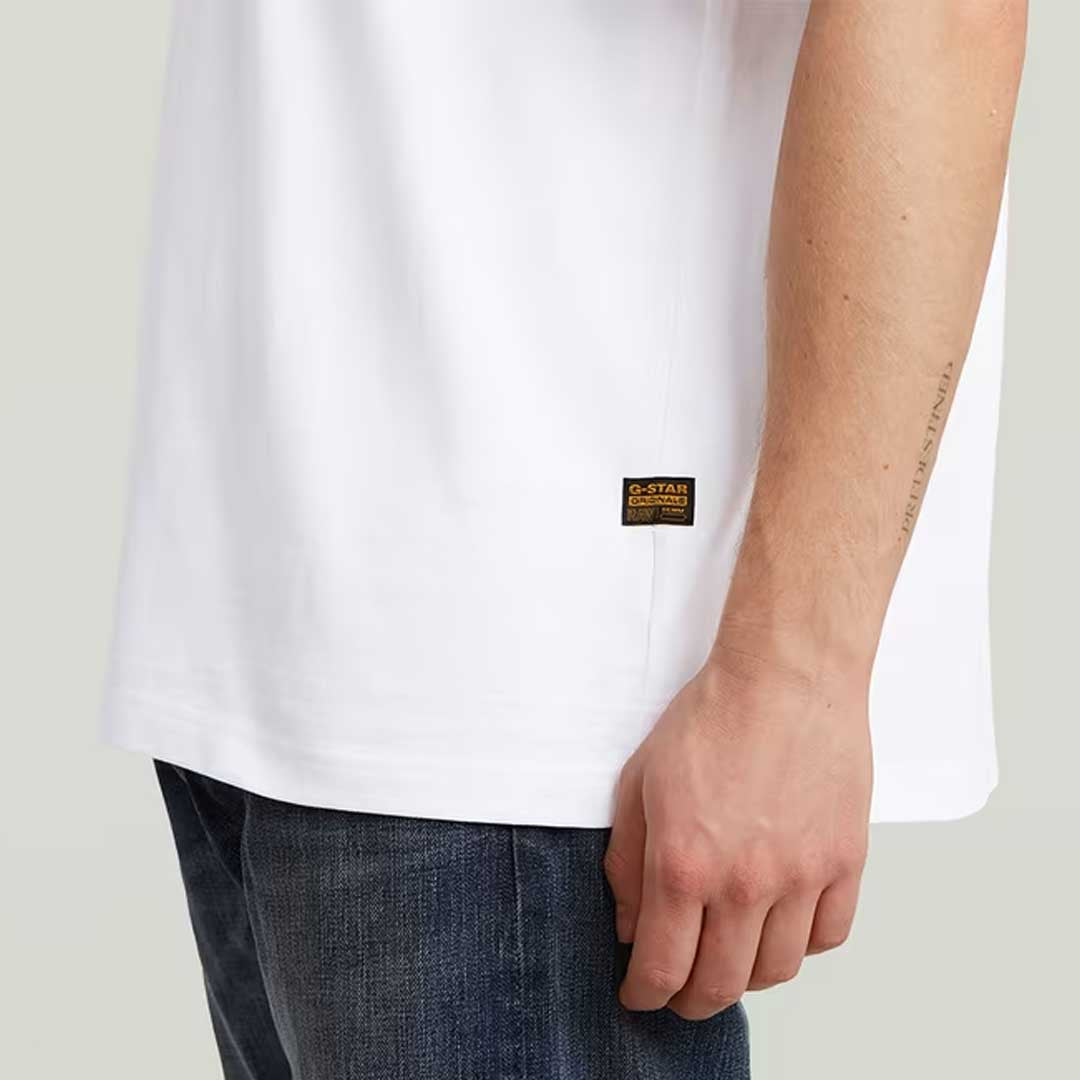 Boxy Base T-Shirt | White