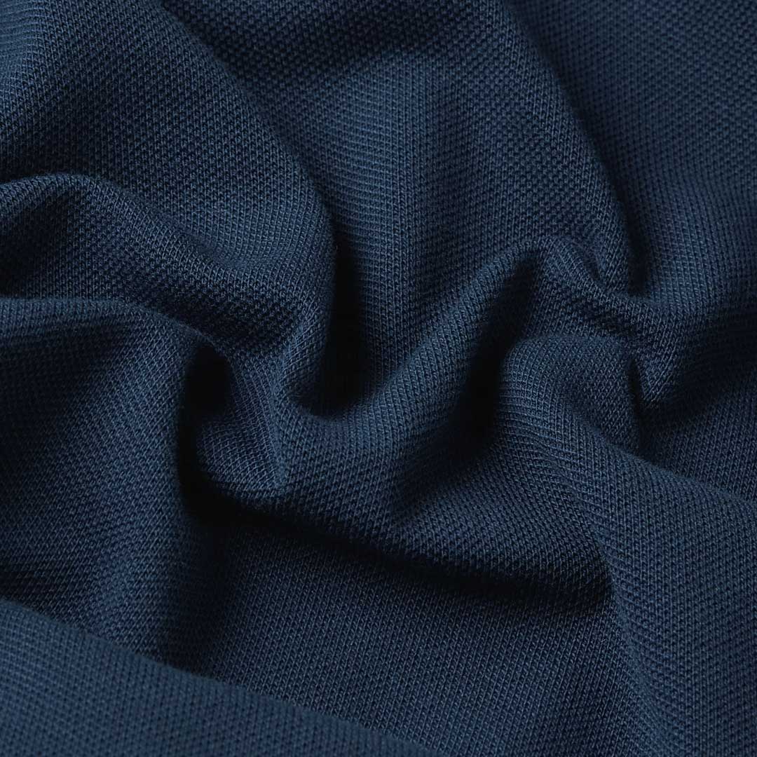 Dunda Slim Stripe Polo | Sartho Blue