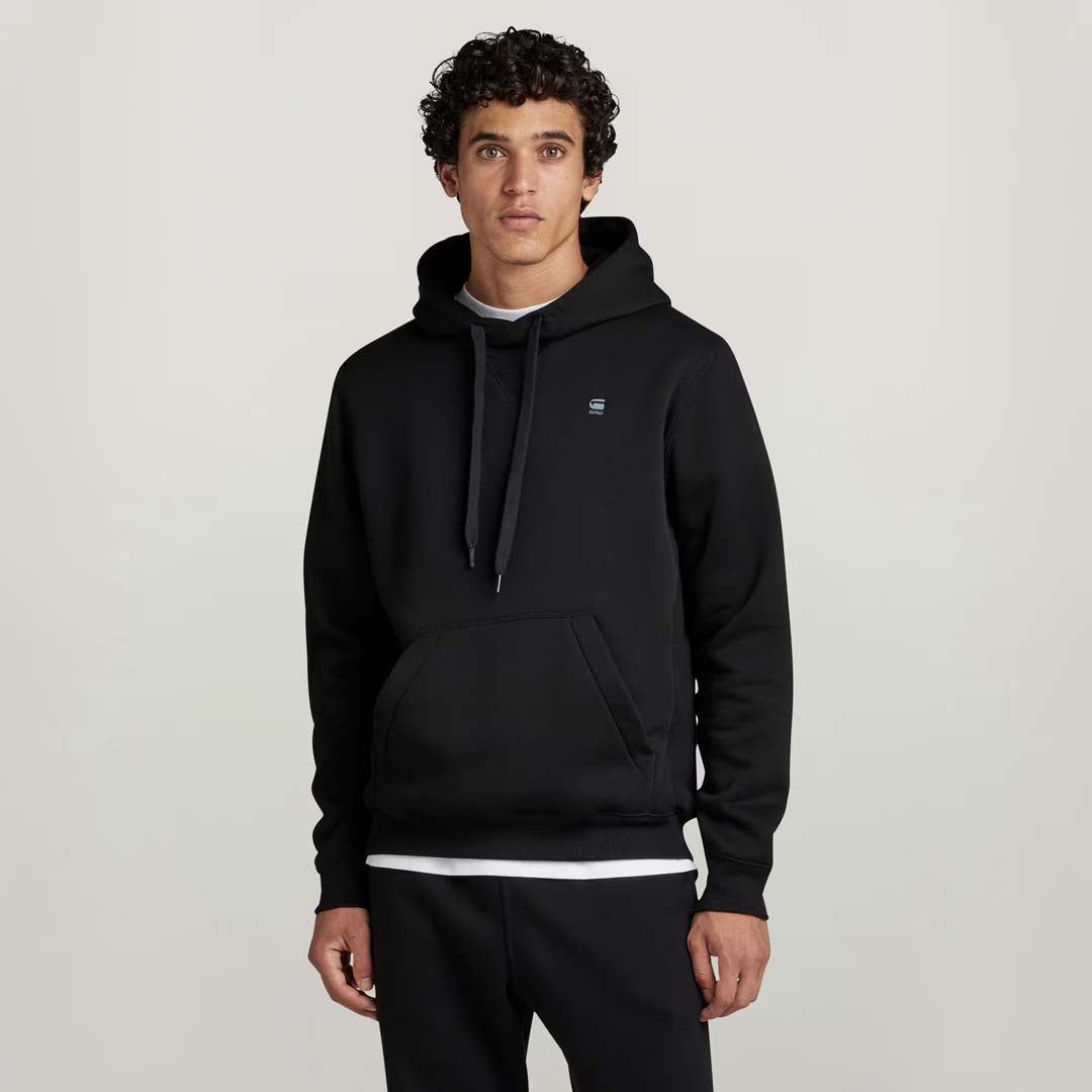 PREMIUM CORE HOODIE | DARK BLACK