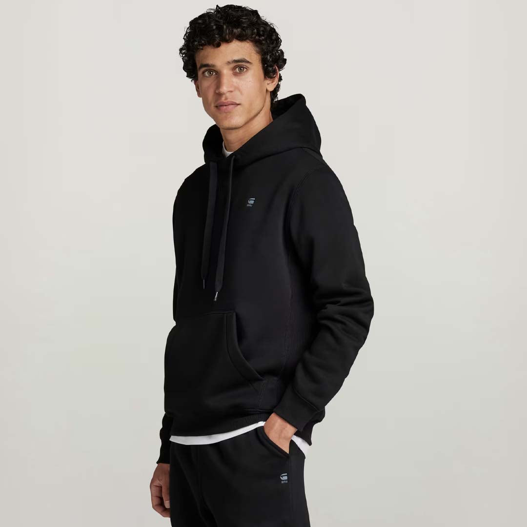 PREMIUM CORE HOODIE | DARK BLACK