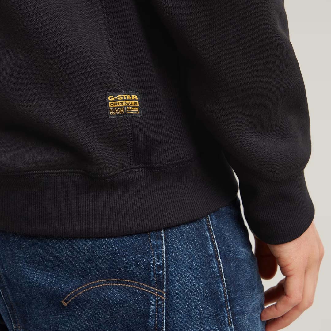 PREMIUM CORE HOODIE | DARK BLACK