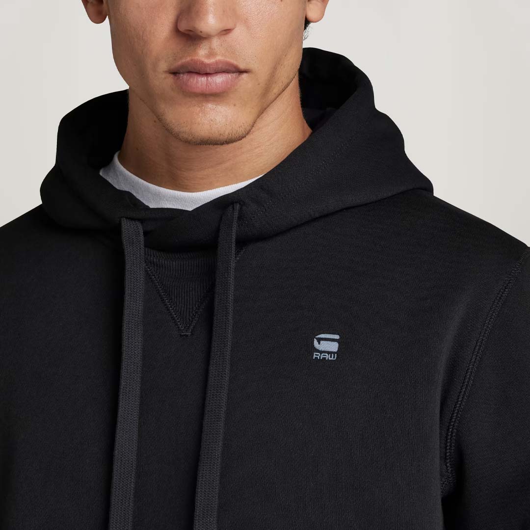 PREMIUM CORE HOODIE | DARK BLACK