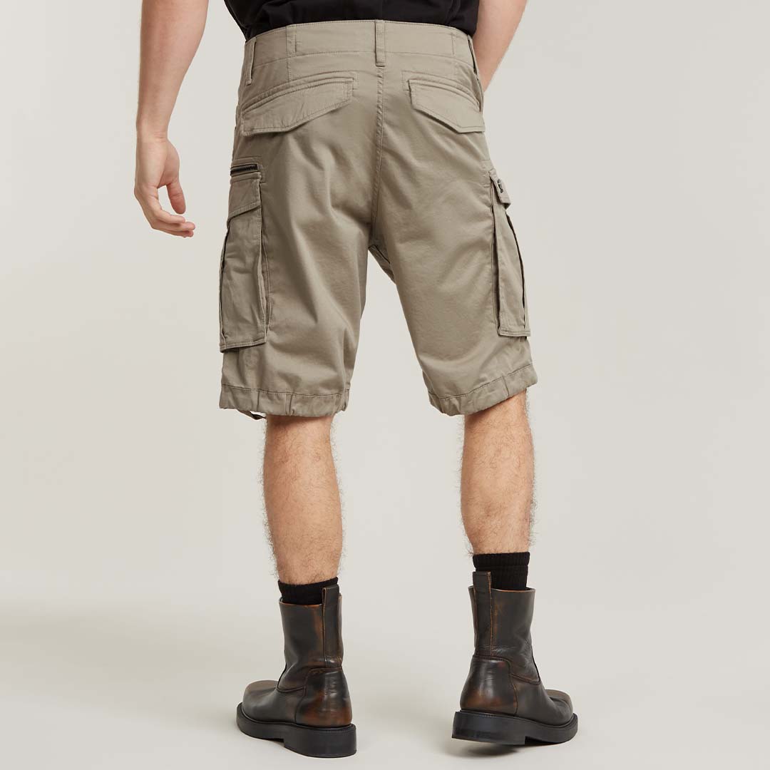 ROVIC ZIP RELAXED SHORTS | DUNE