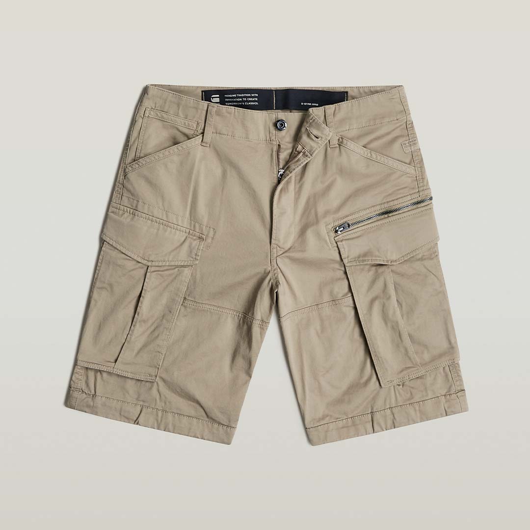 ROVIC ZIP RELAXED SHORTS | DUNE
