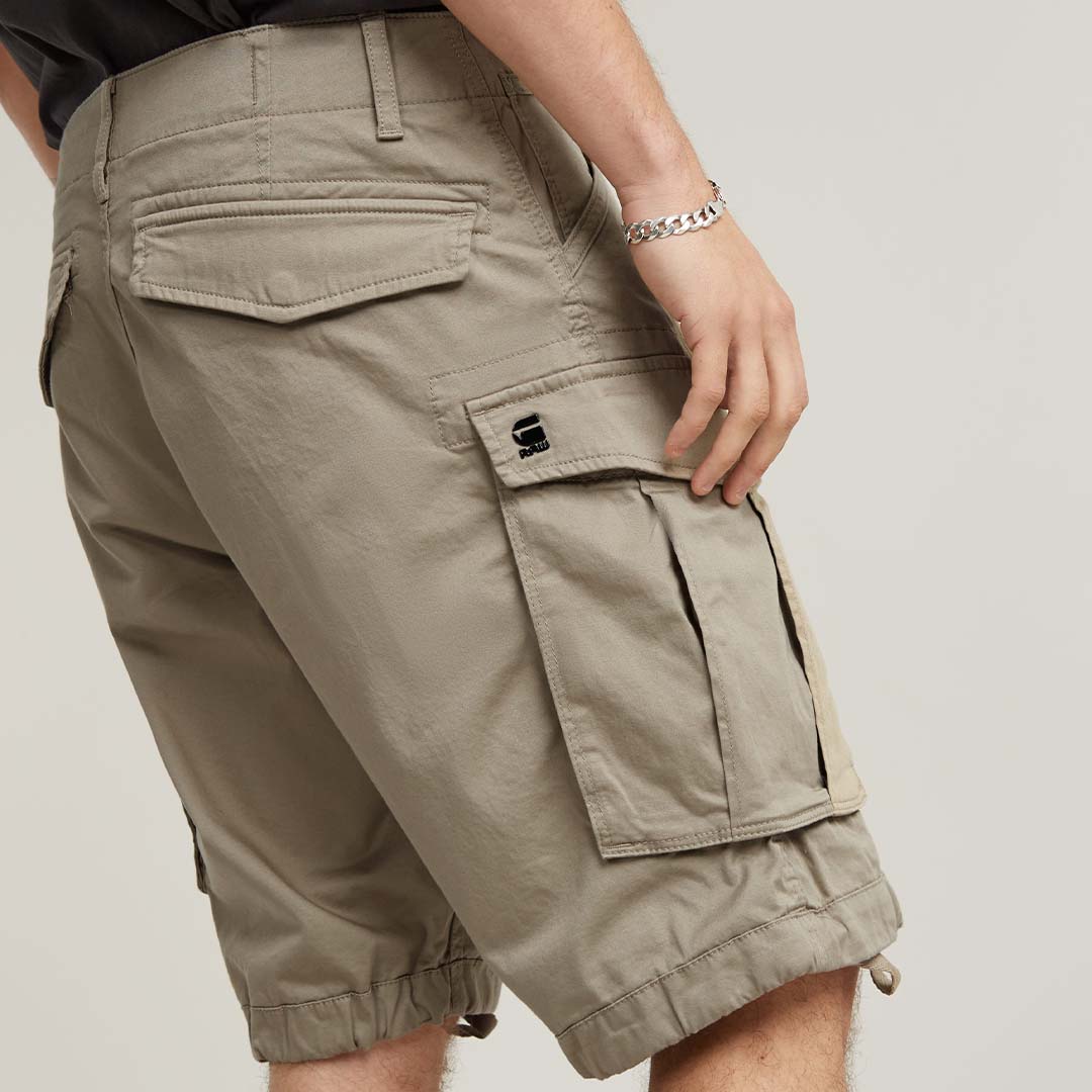 ROVIC ZIP RELAXED SHORTS | DUNE