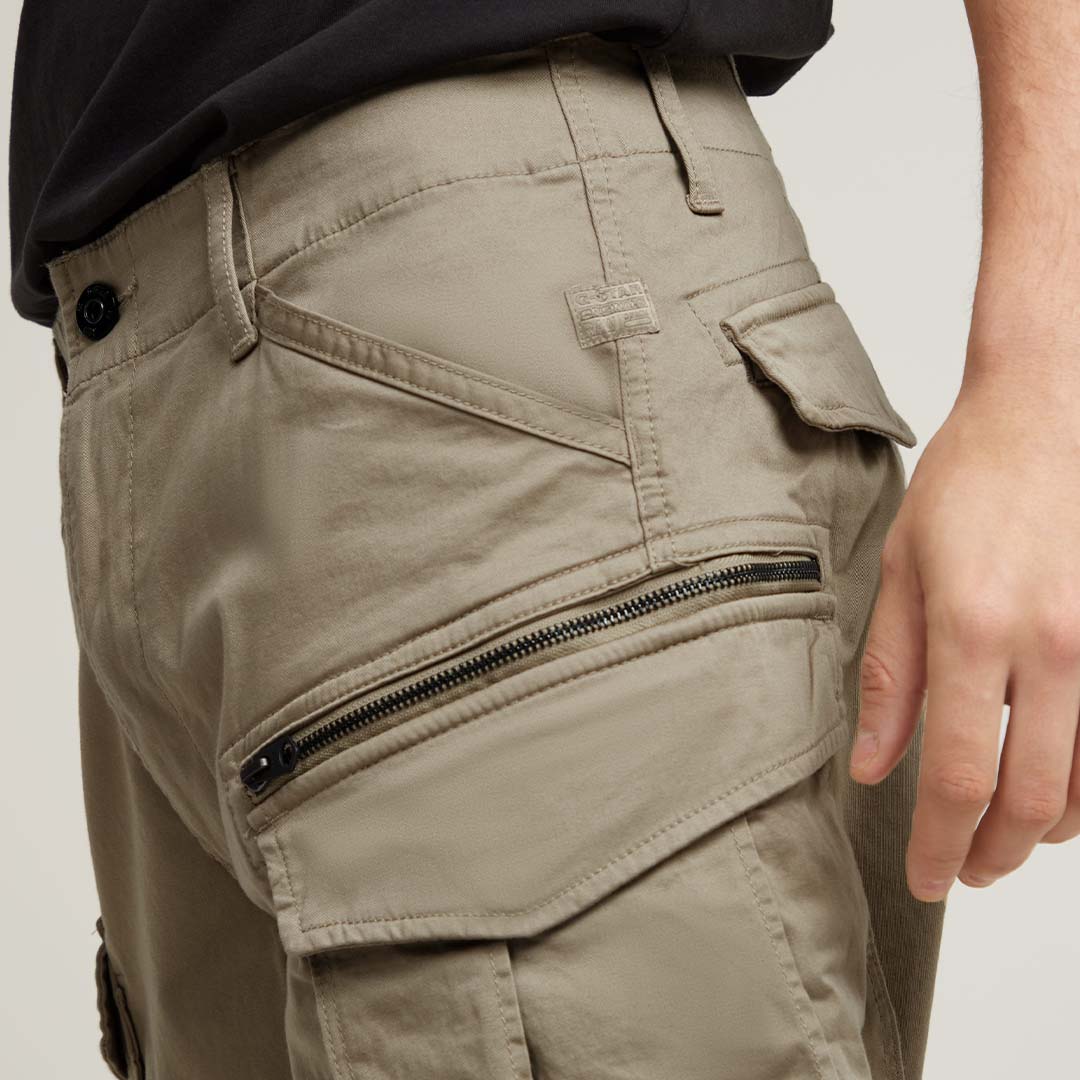 ROVIC ZIP RELAXED SHORTS | DUNE