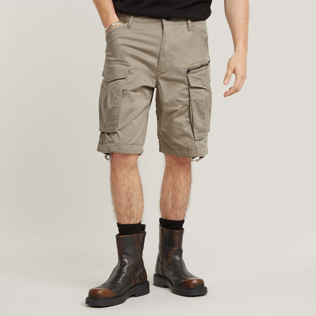 Rovic Zip Relaxed Shorts | Dune