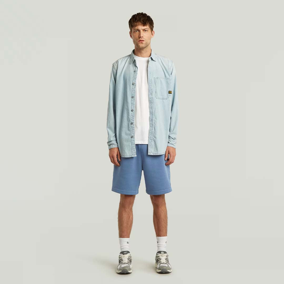Premium Core Sweat Shorts | Baby Blue