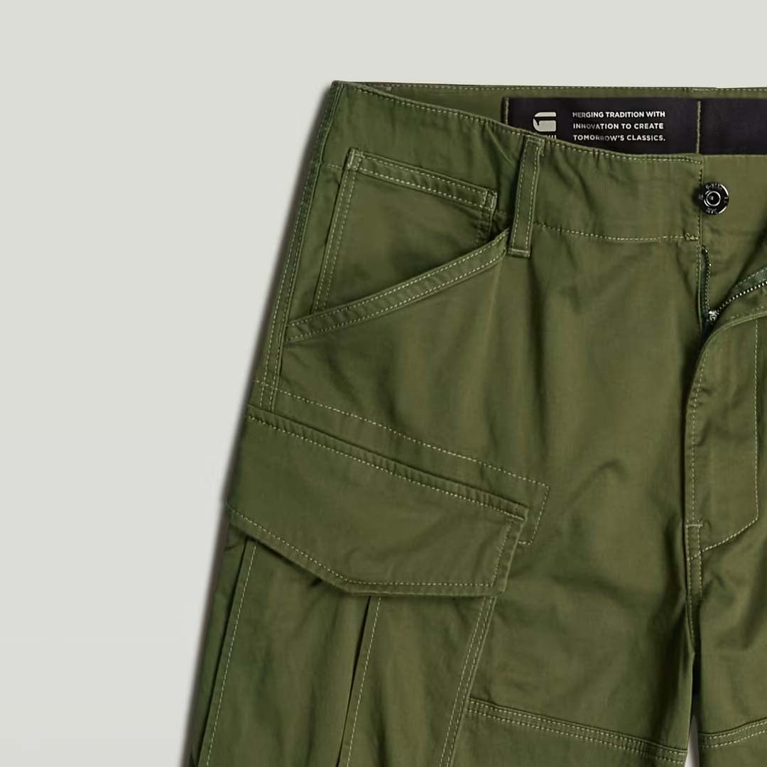 Rovic Zip Relaxed Shorts | Sage