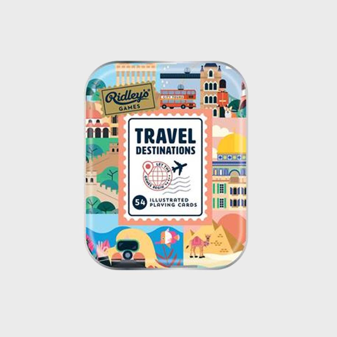TRAVEL DESTINATIONS PLAYING CARDS