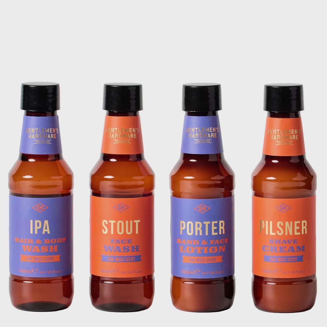 Beer Bottle Grooming Gift Set