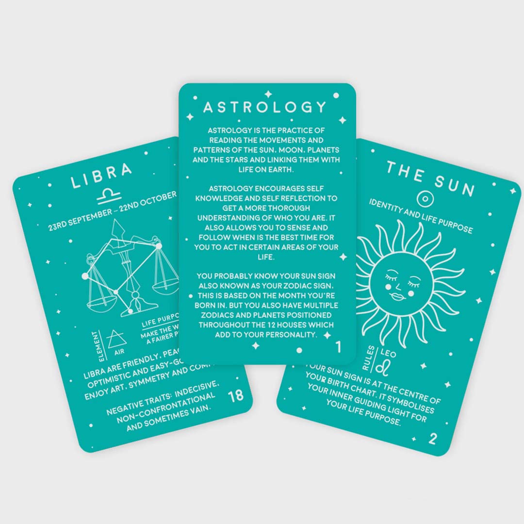 ASTROLOGY CARDS | Set of 100