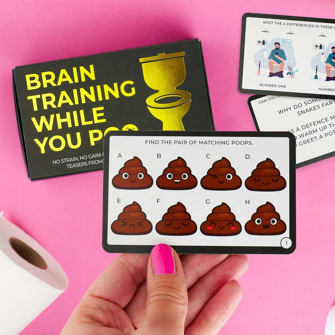 Brain Training While You Poo