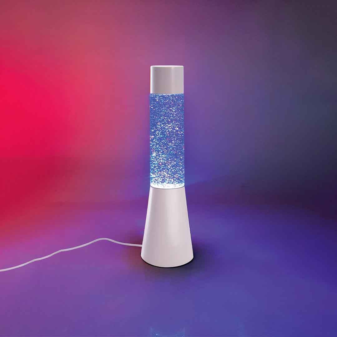 Glitter Lamp | White