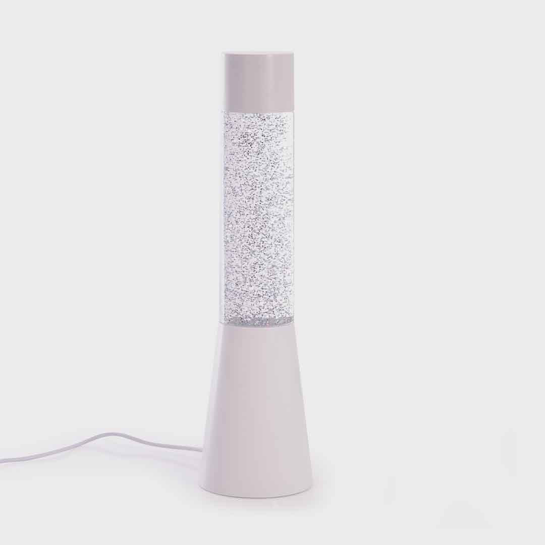 Glitter Lamp | White