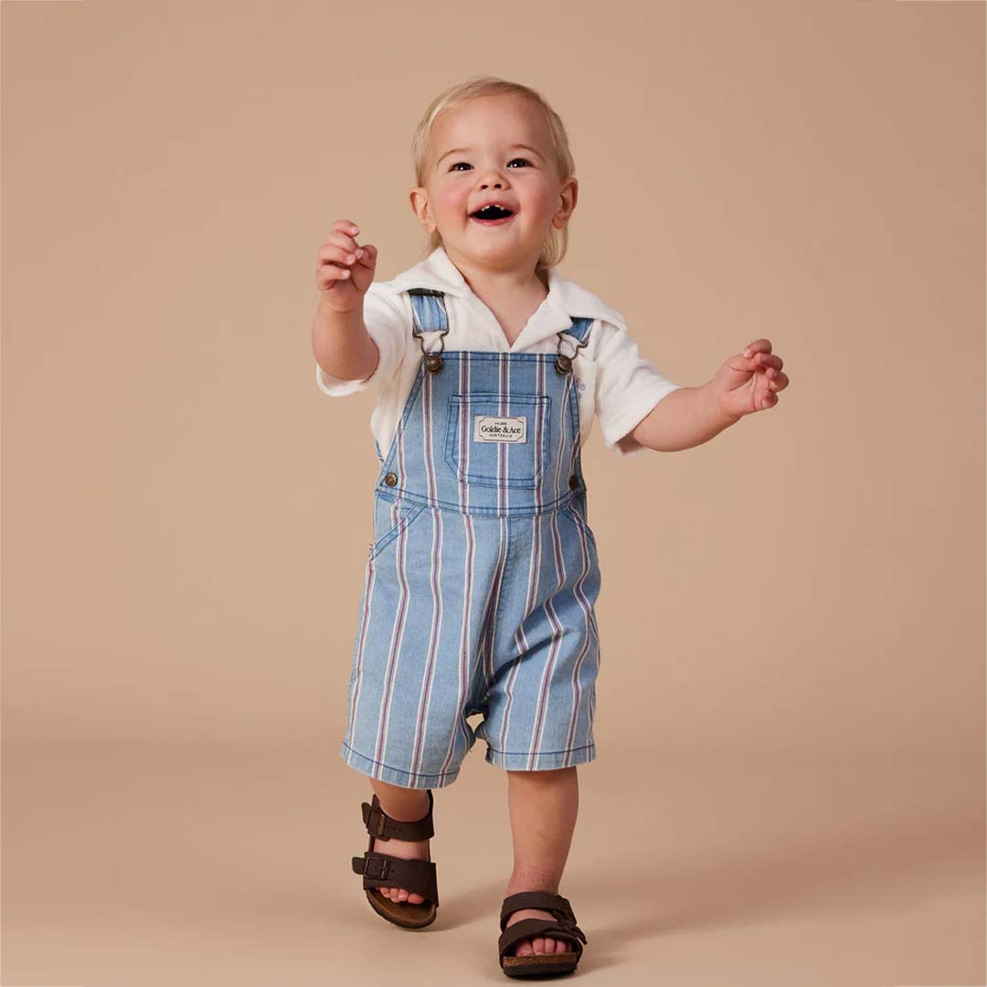 BURTON DENIM OVERALLS | CLASSIC STRIPE