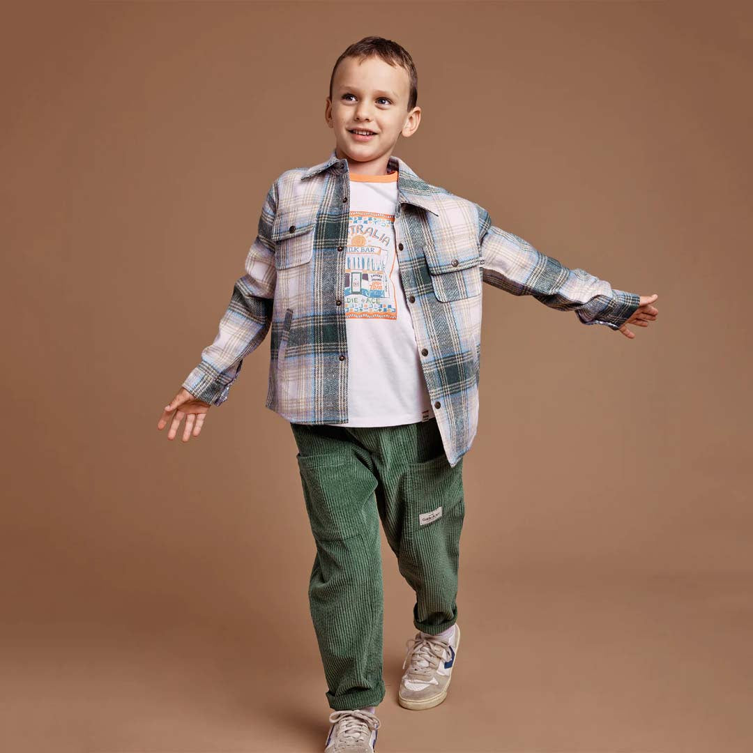 KIT CORDUROY POCKET PANT | ALPINE