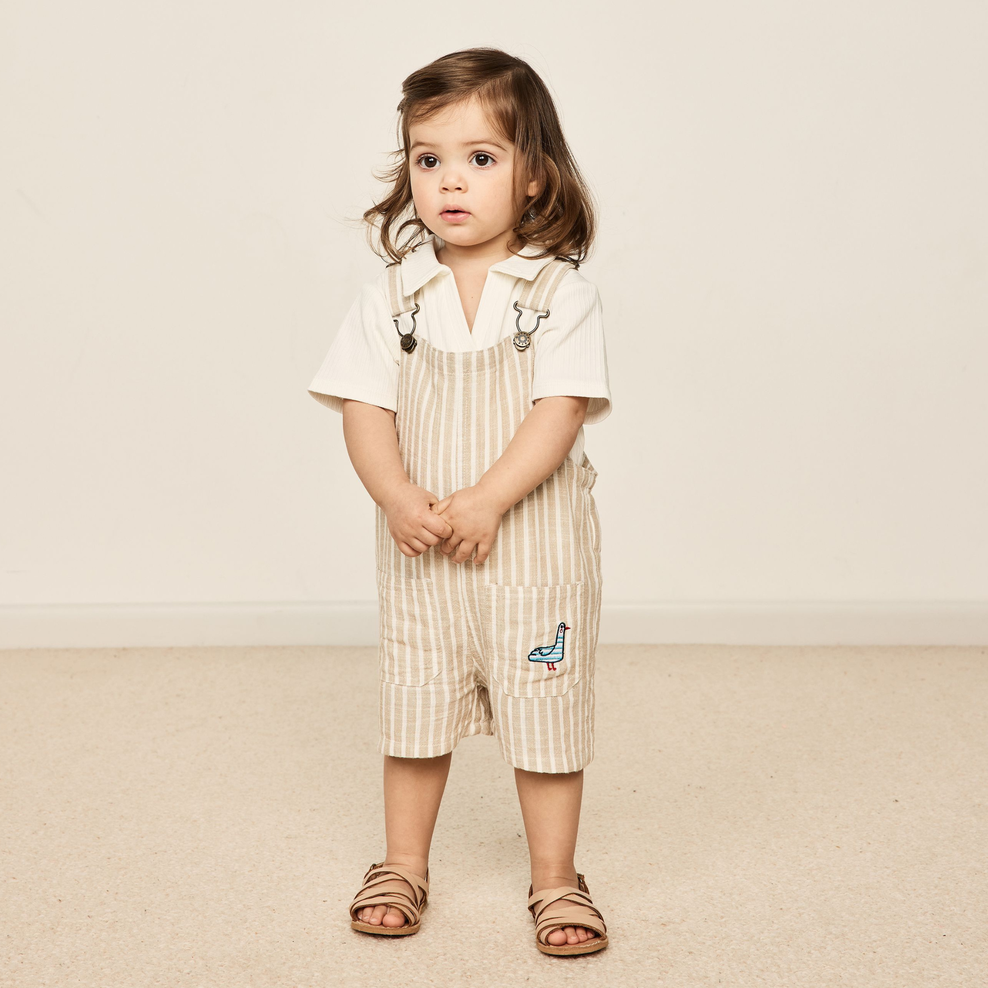 PIA COLLARED T-SHIRT | IVORY