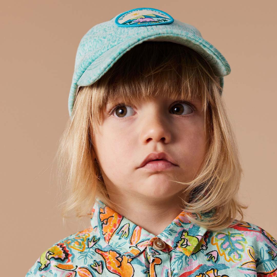 TATE DINO VALLEY DENIM CAP