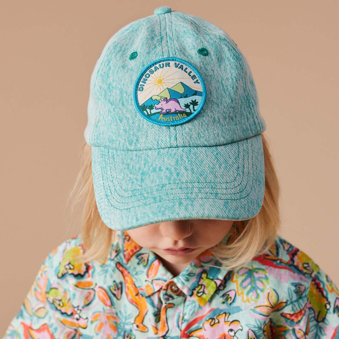 TATE DINO VALLEY DENIM CAP