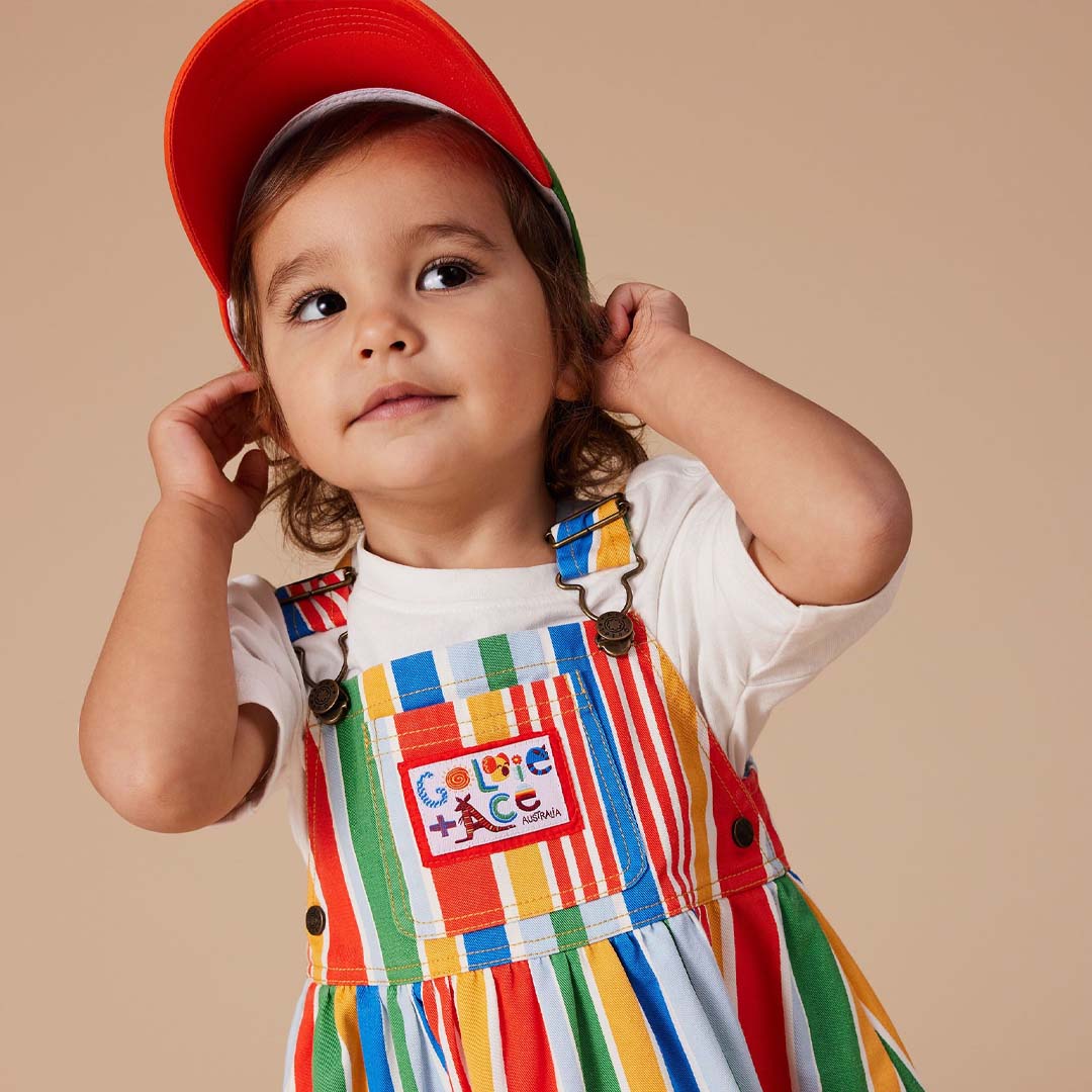 TATE LAND DOWN UNDER DENIM PANEL CAP