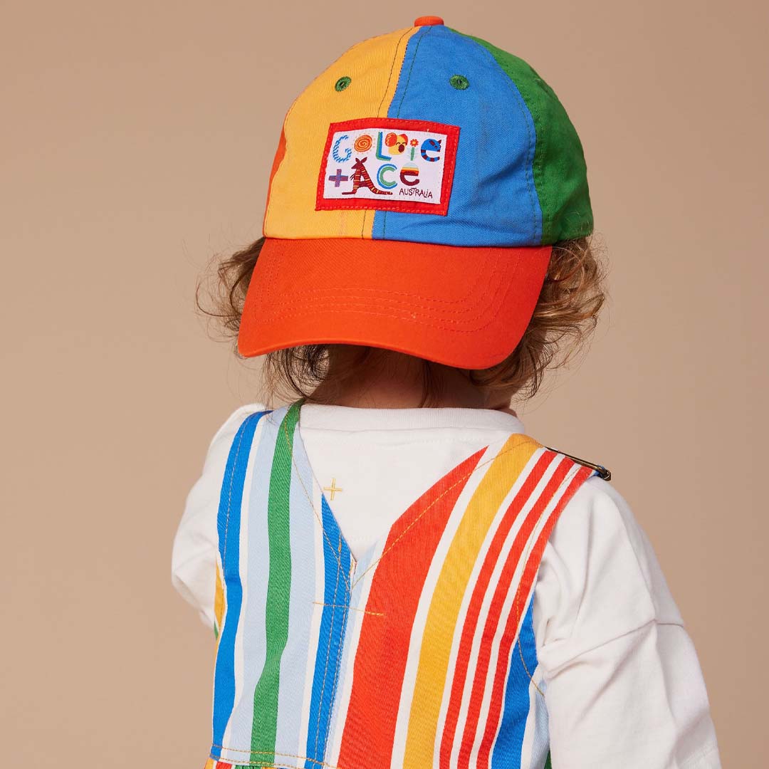 TATE LAND DOWN UNDER DENIM PANEL CAP