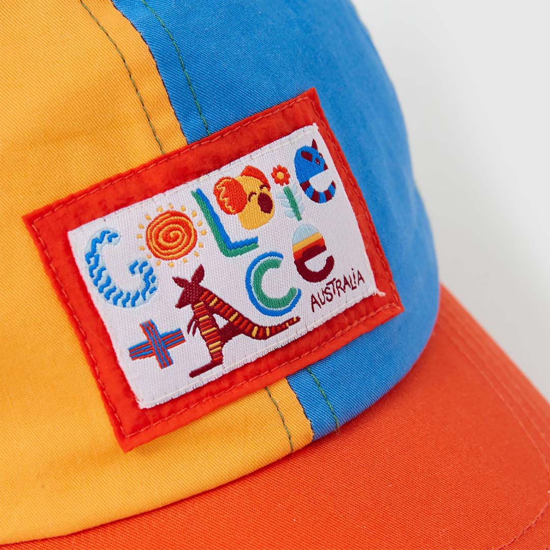 TATE LAND DOWN UNDER DENIM PANEL CAP