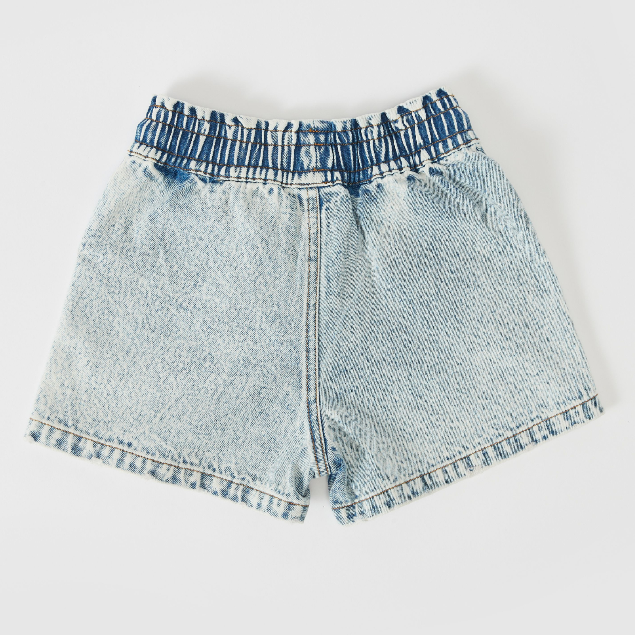 ZIGGY DENIM SHORTS - DENIM