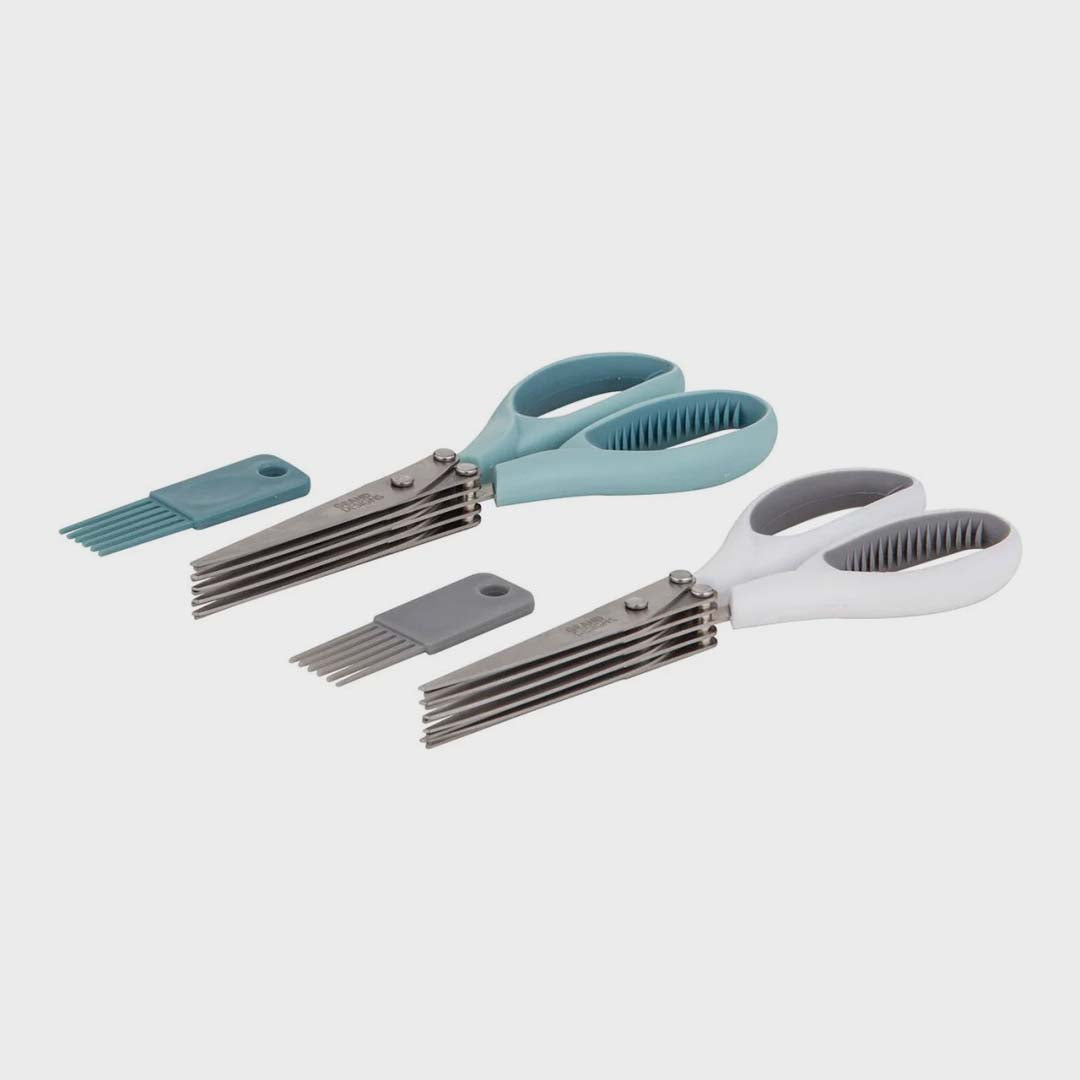 5 BLADE HERB SCISSORS | BLUE