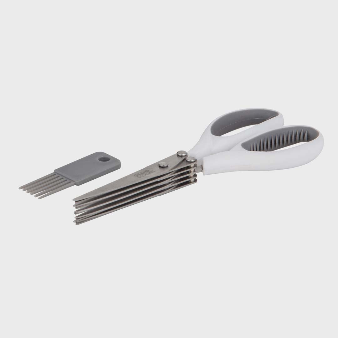5 BLADE HERB SCISSORS | WHITE