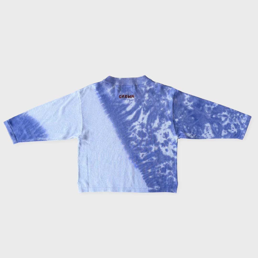 Organic Knitted Tie Dye LS Tee | Pacific