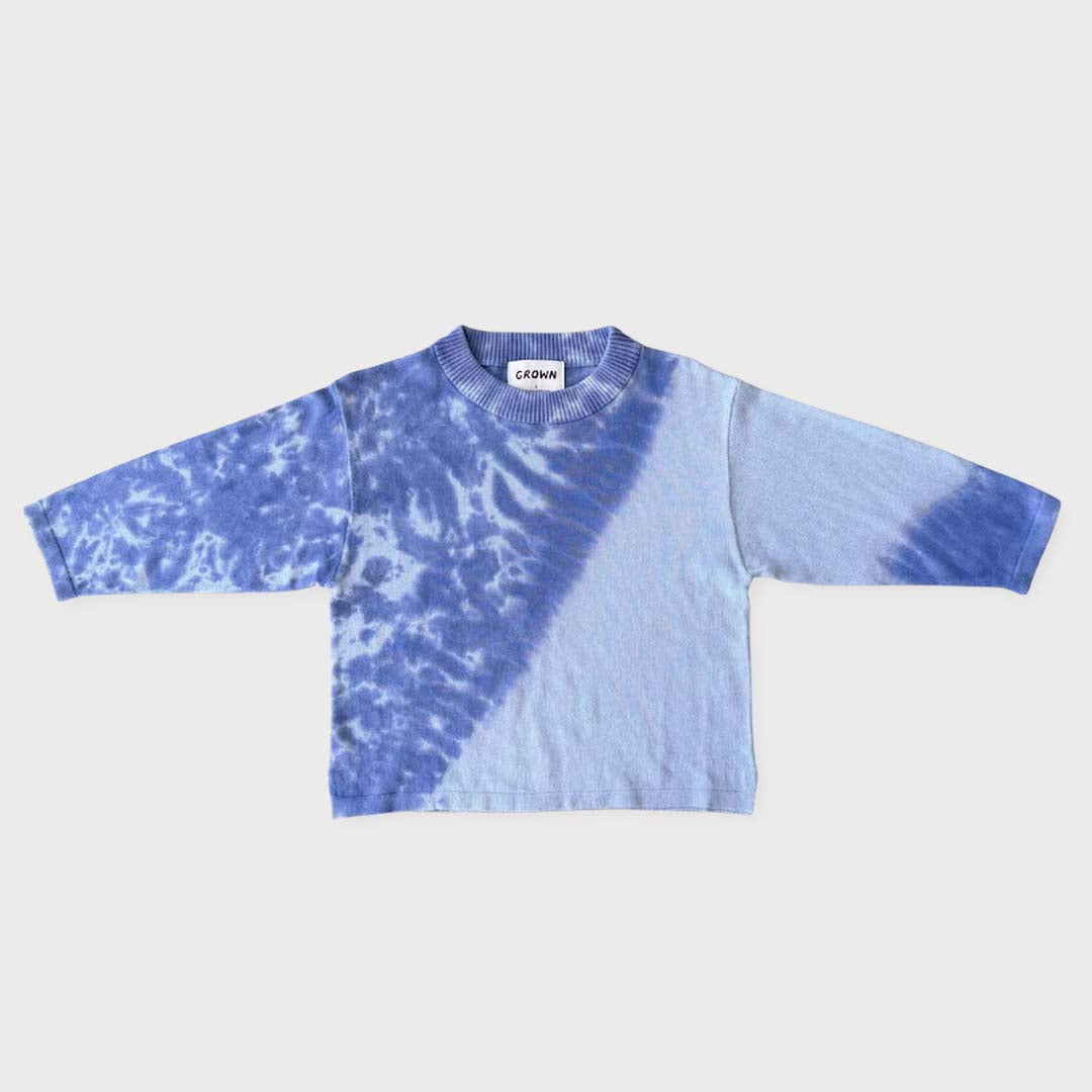 Organic Knitted Tie Dye LS Tee | Pacific
