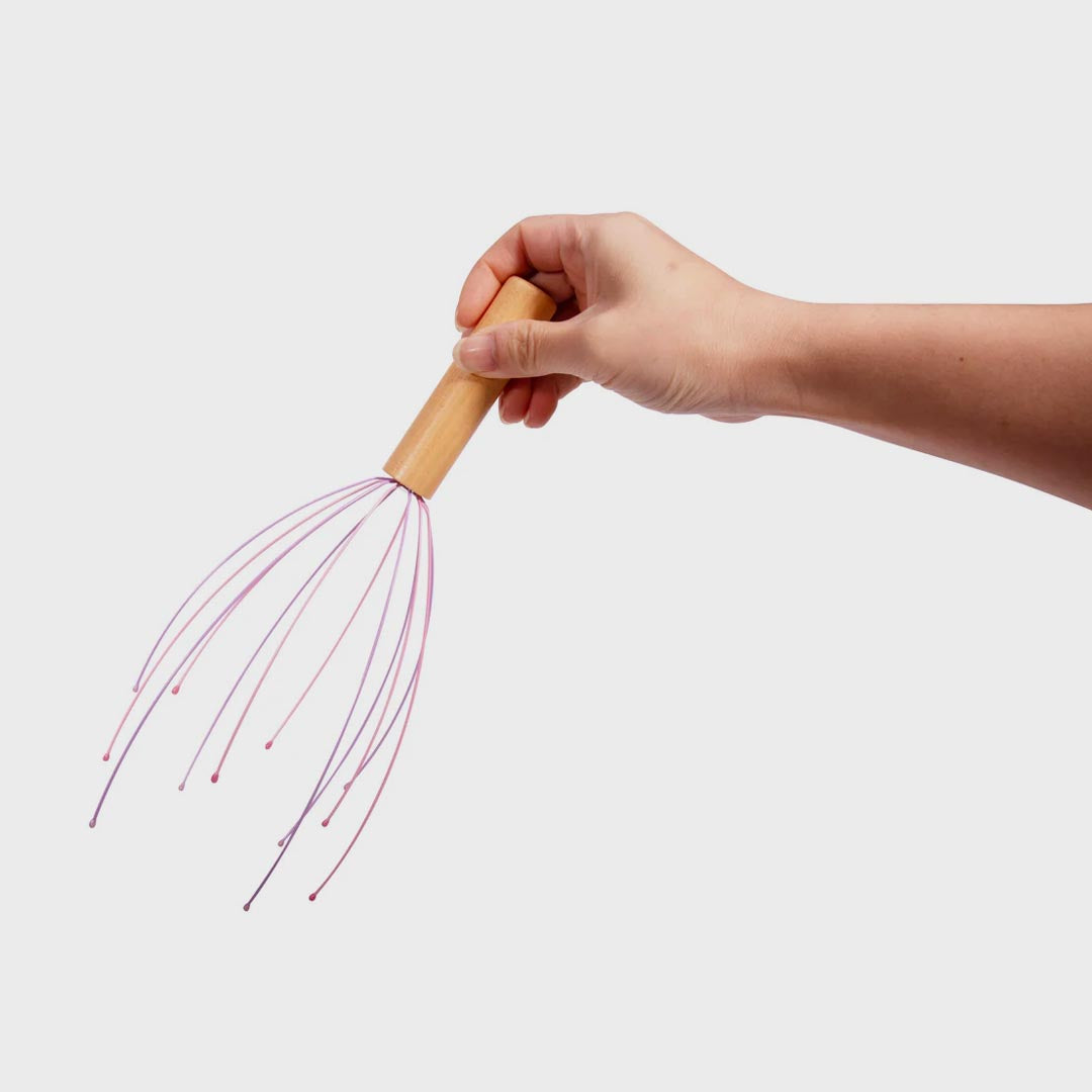 Handy Head Massager | Pink Purple
