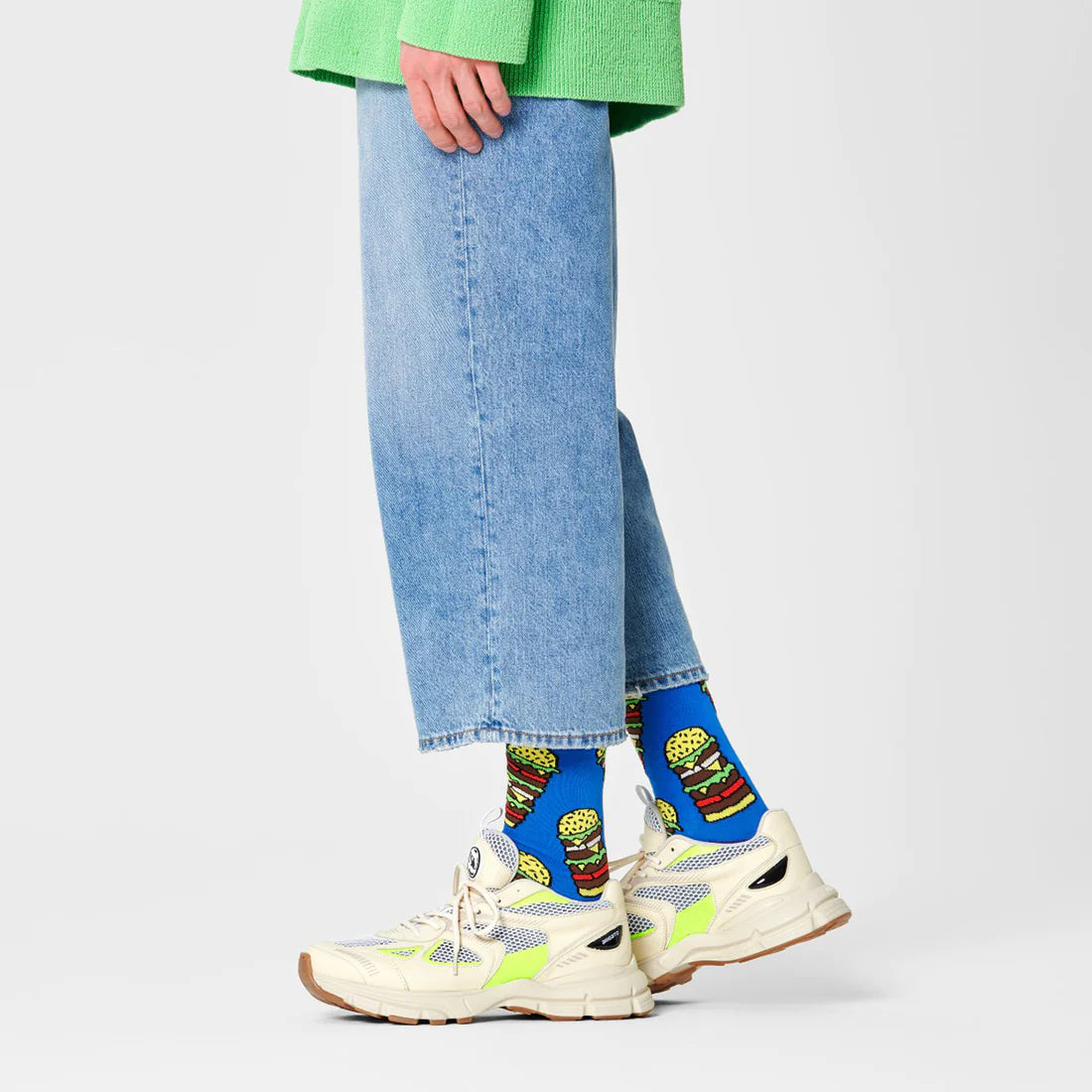 BURGER SOCK | BLUE