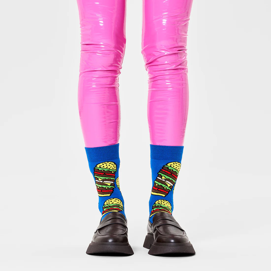 BURGER SOCK | BLUE