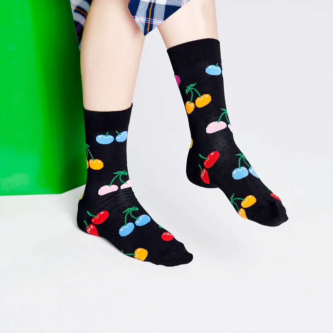 CHERRY SOCK (9002) | BLACK