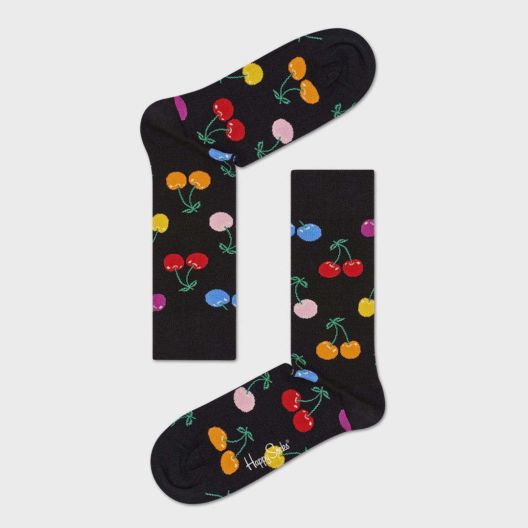 Cherry Sock (9050) | Black Multi