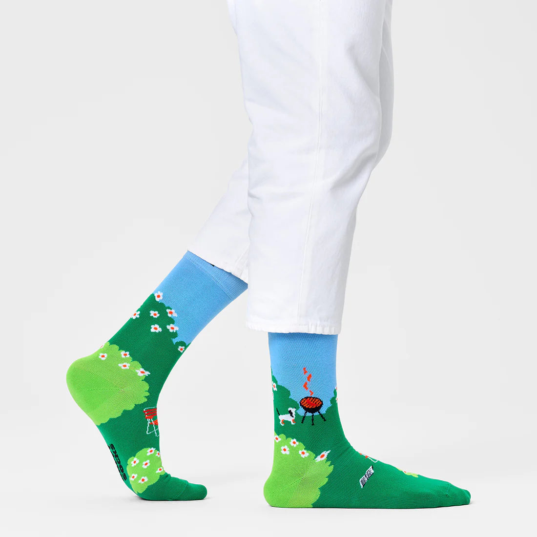 GARDEN SOCK | GREEN / BLUE