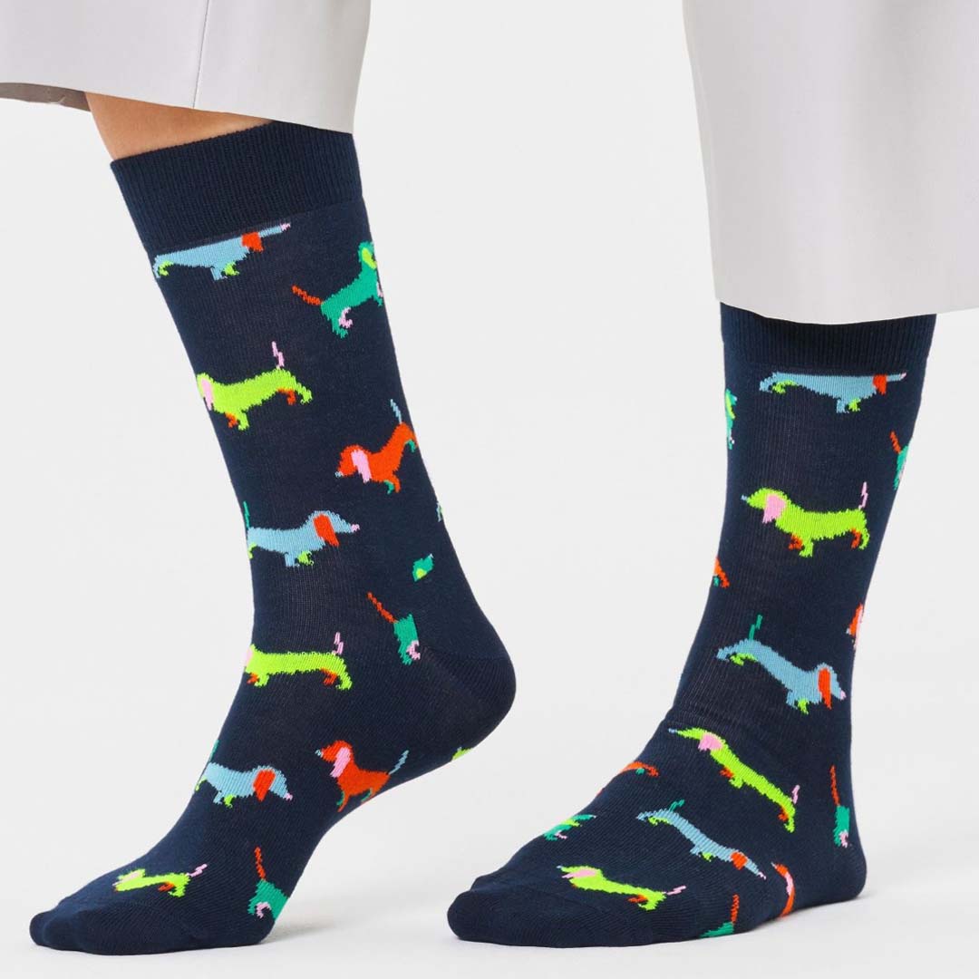 PUPPY LOVE SOCK | BLACK