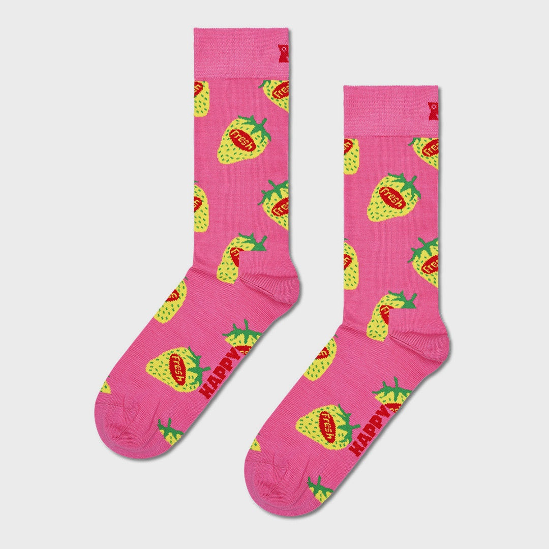 Strawberry Fresh Sock (3300) | Pink