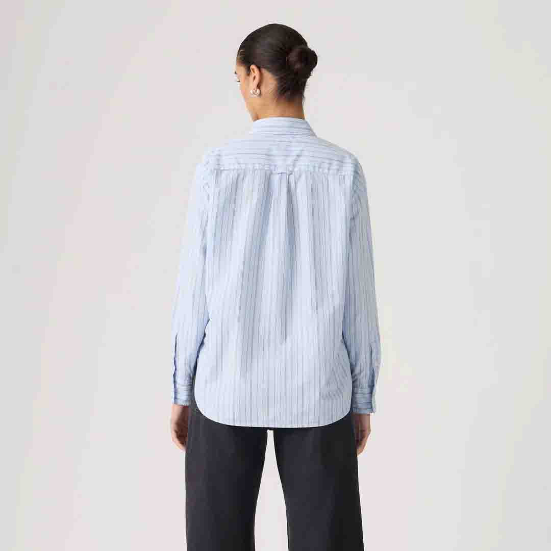 Harlie Boyfriend Shirt | Amari Stripe