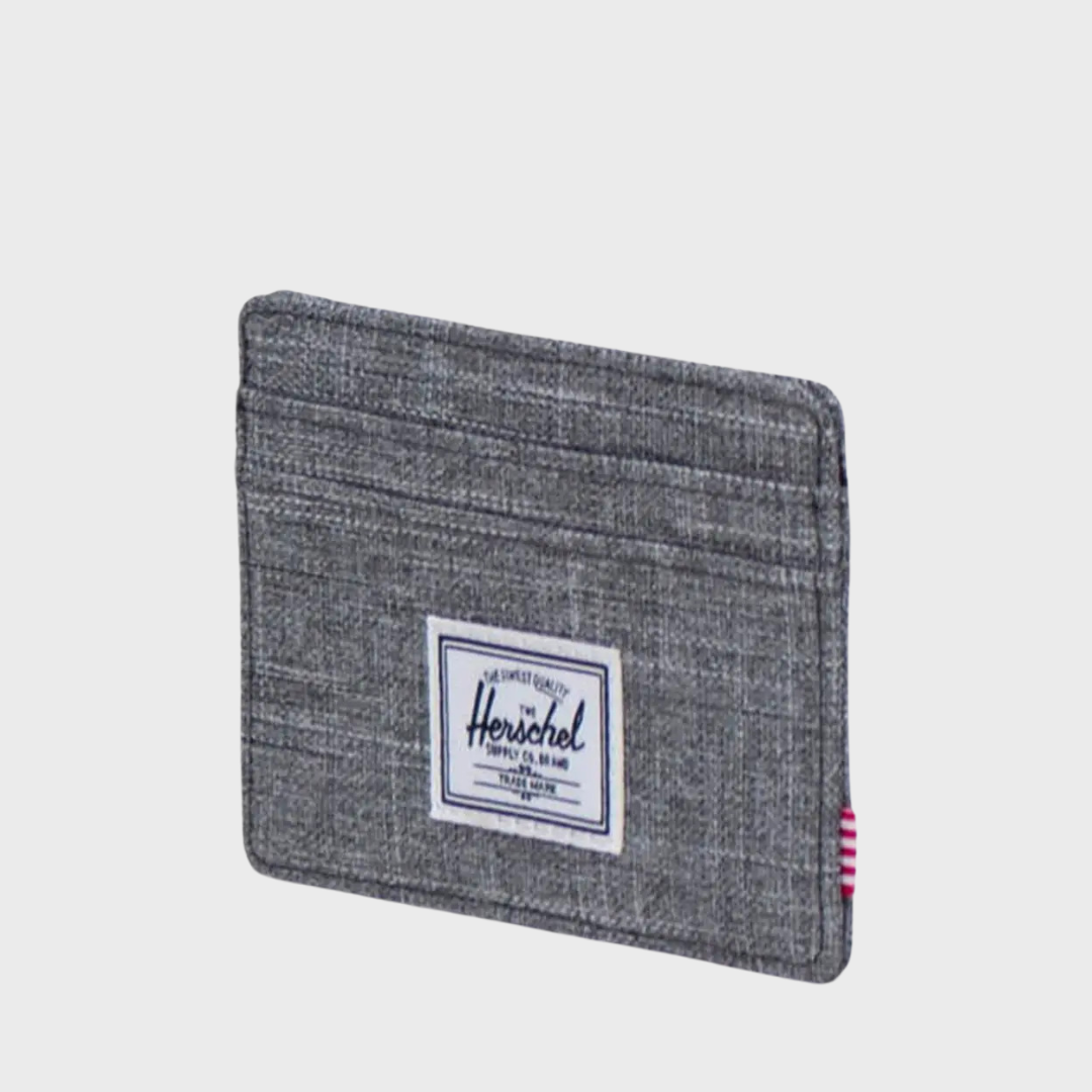 CHARLIE CARDHOLDER | RAVEN CROSSHATCH