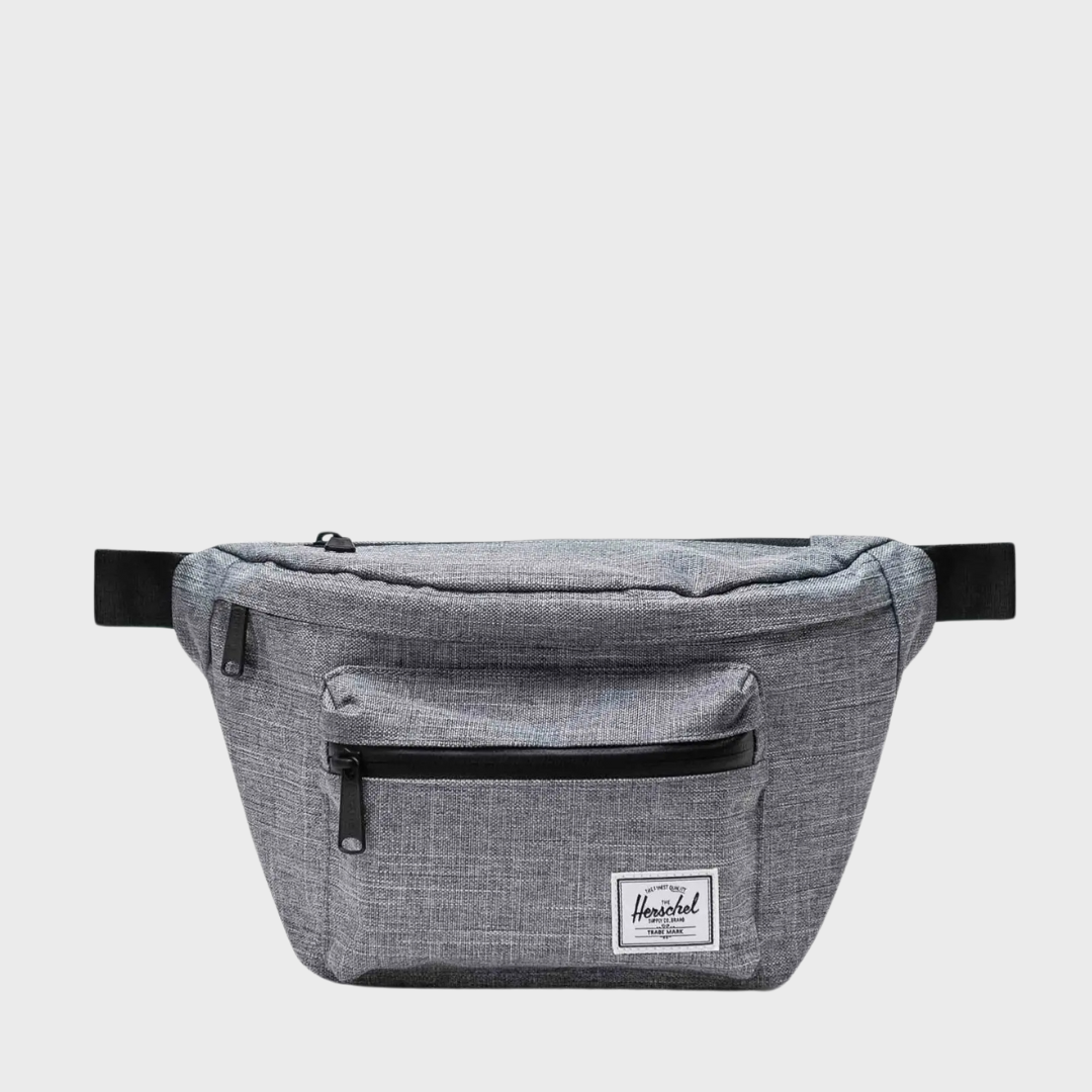 POP QUIZ HIP PACK | RAVEN CROSSHATCH