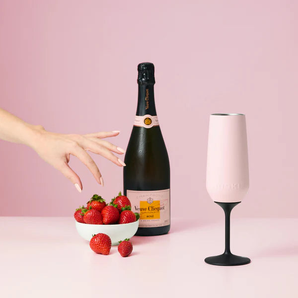 CHAMPAGNE FLUTE | POWDER PINK