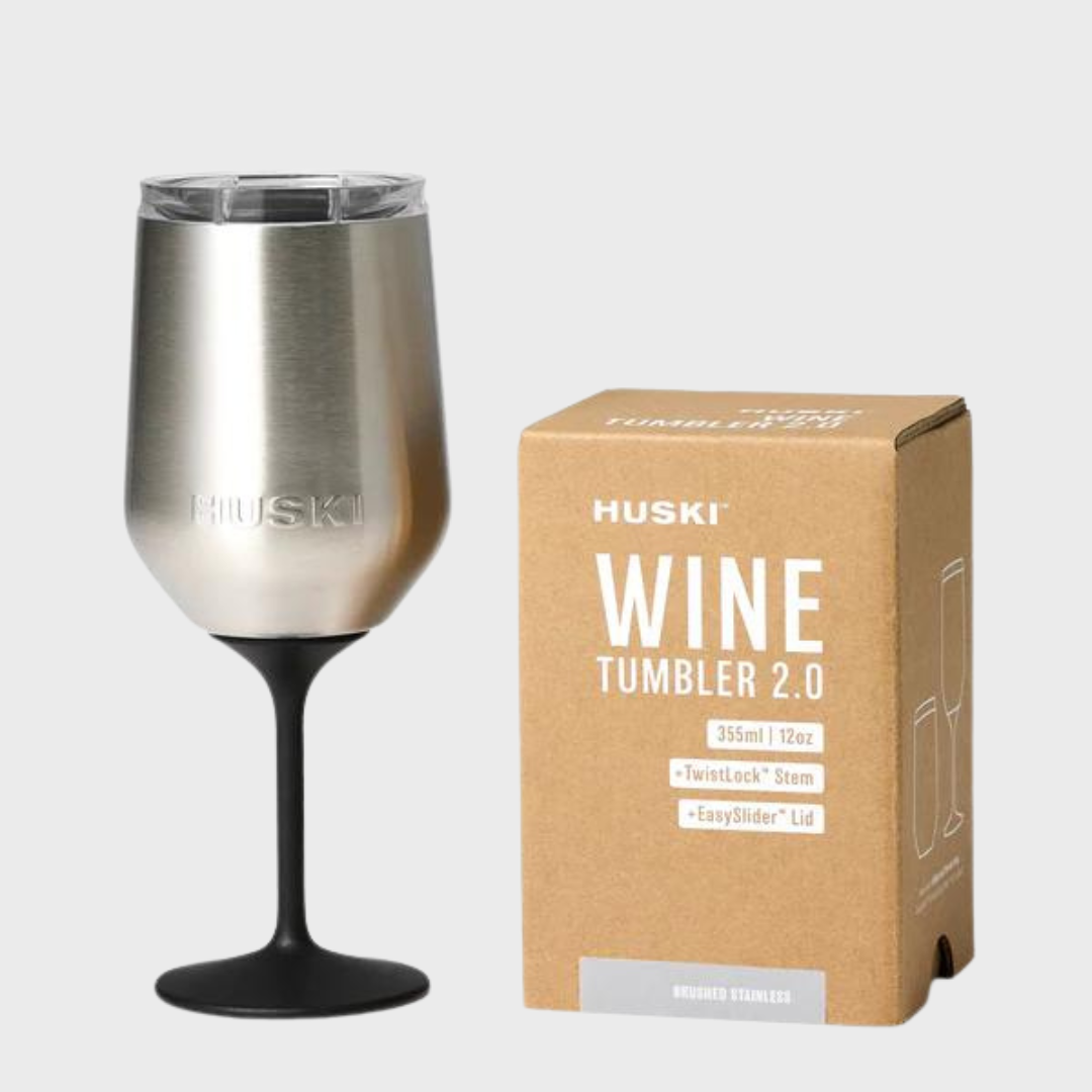 WINE TUMBLER 2.0 | BRUSHED STAINLESS