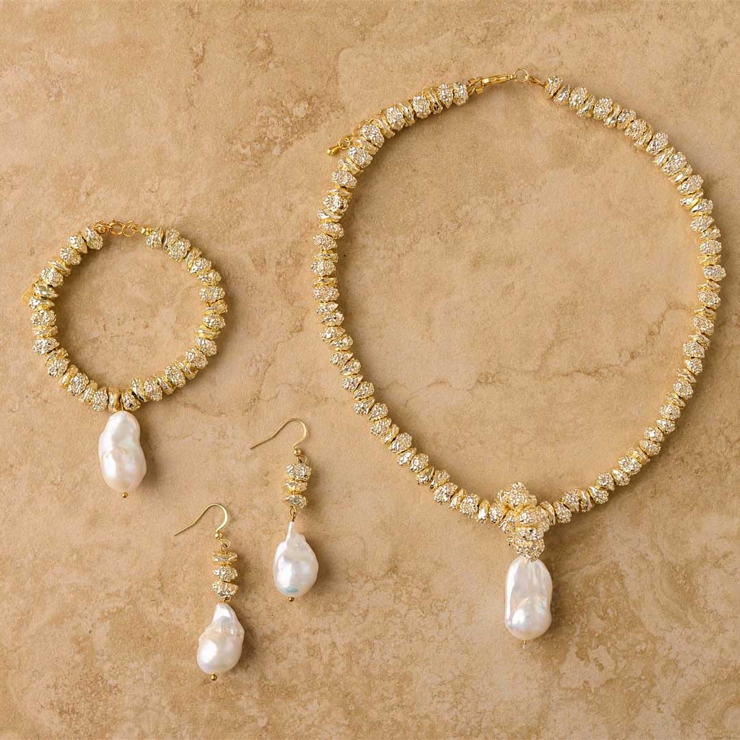 Jewel Earrings | Gold