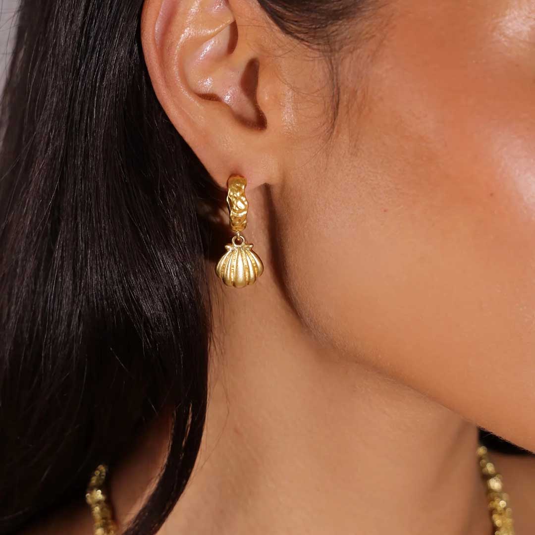 Kai Earrings | Gold
