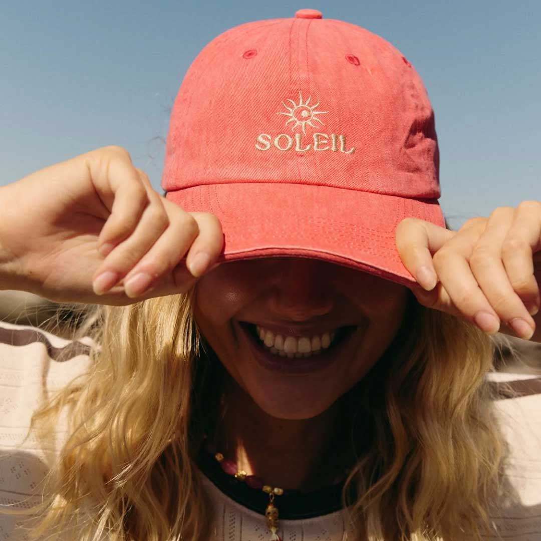 Soleil Cap | Red