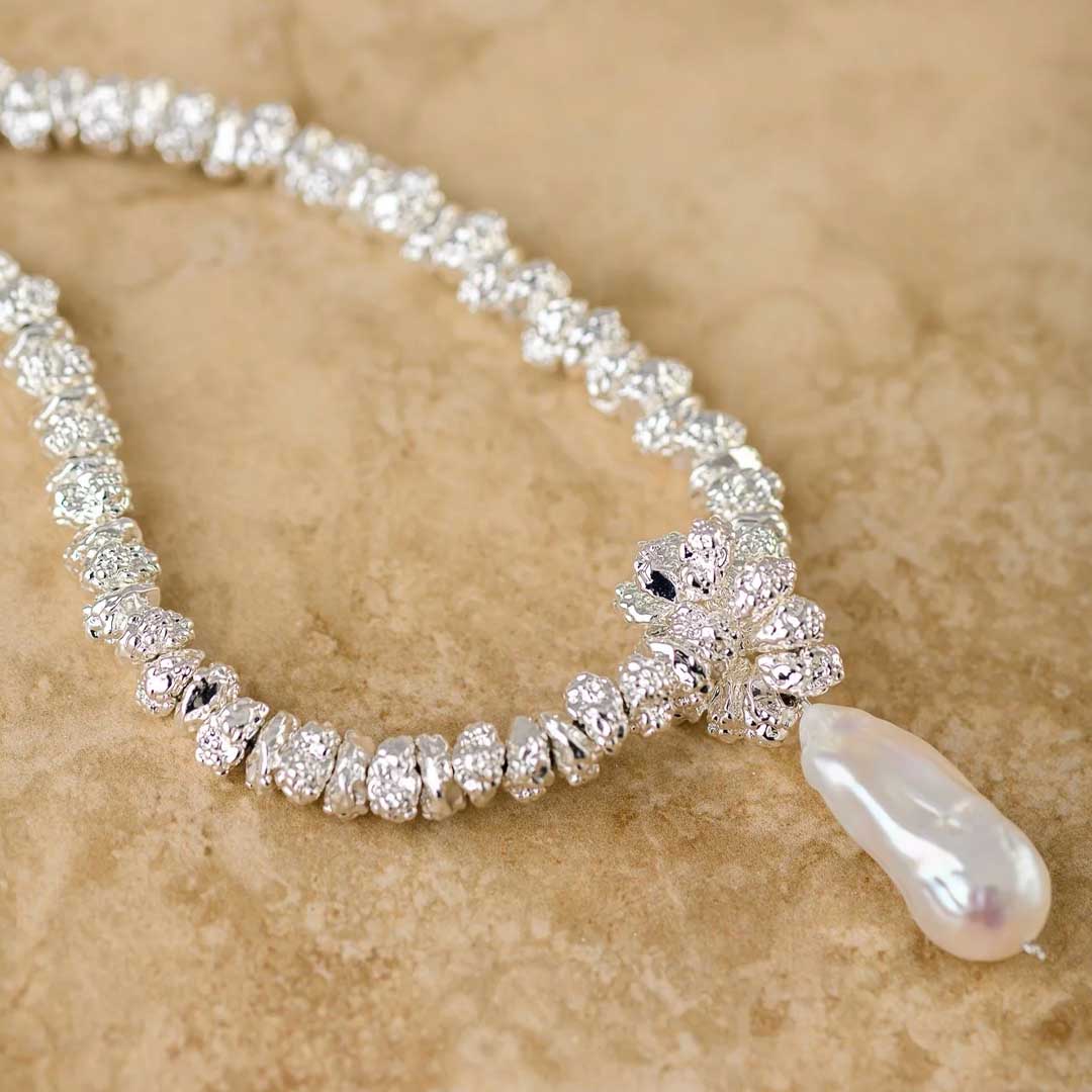 Jewel Necklace | Silver