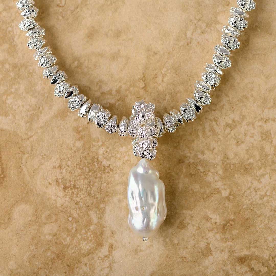 Jewel Necklace | Silver